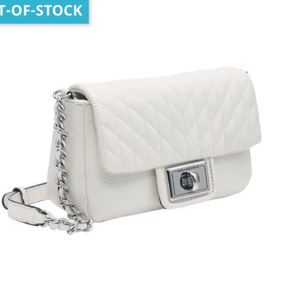 Karl Lagerfeld - Leather Crossbody / Handbag - Picture 3 of 10